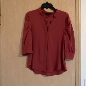 WHBM elbow sleeve blouse